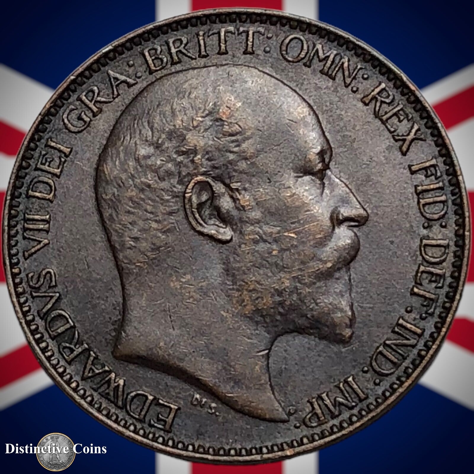 Great Britain 1902 Farthing 1/4d GB4520