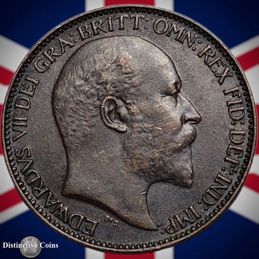 Great Britain 1902 Farthing 1/4d GB4520