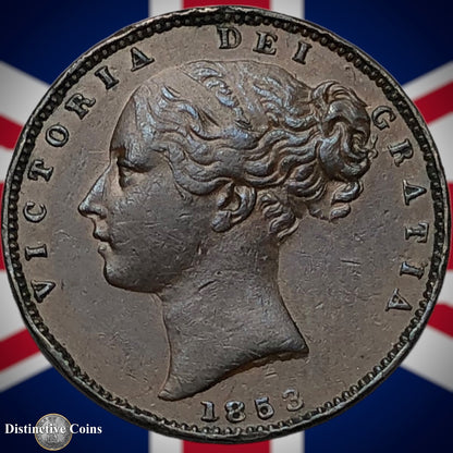 Great Britain 1853 Farthing 1/4d GB3458