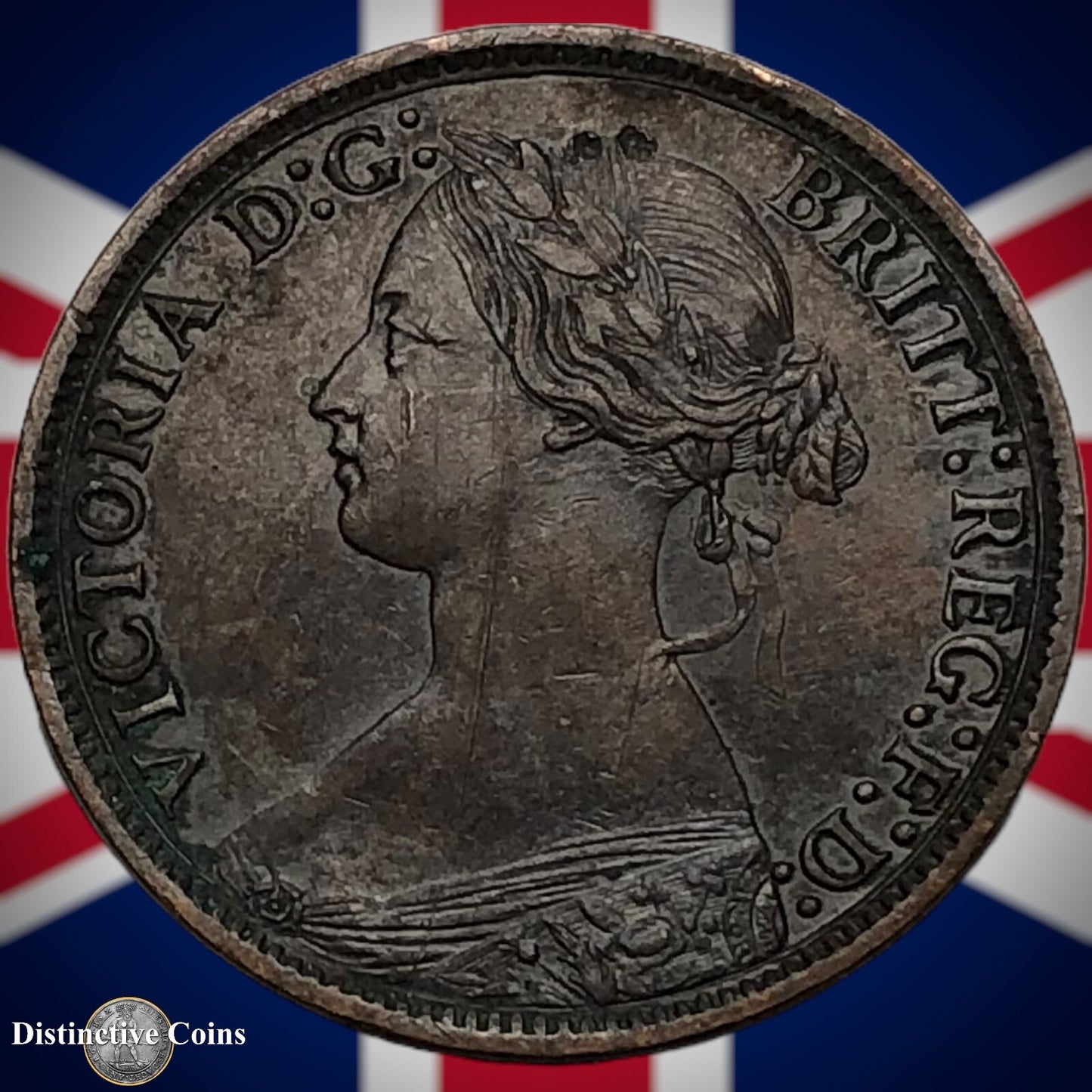 Great Britain 1869 Farthing 1/4d GB3648