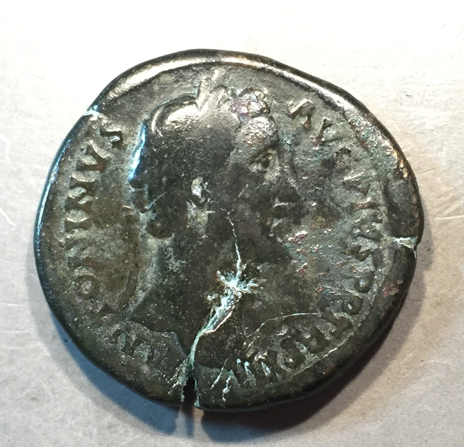 ANCIENT ROME Antoninus Pius 138-161 AD Sesteryius Rome Mint  #A433