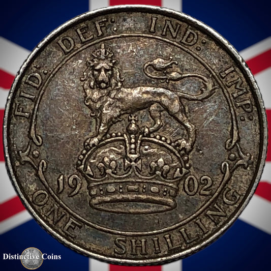 Great Britain 1902 British One Shilling GB0753