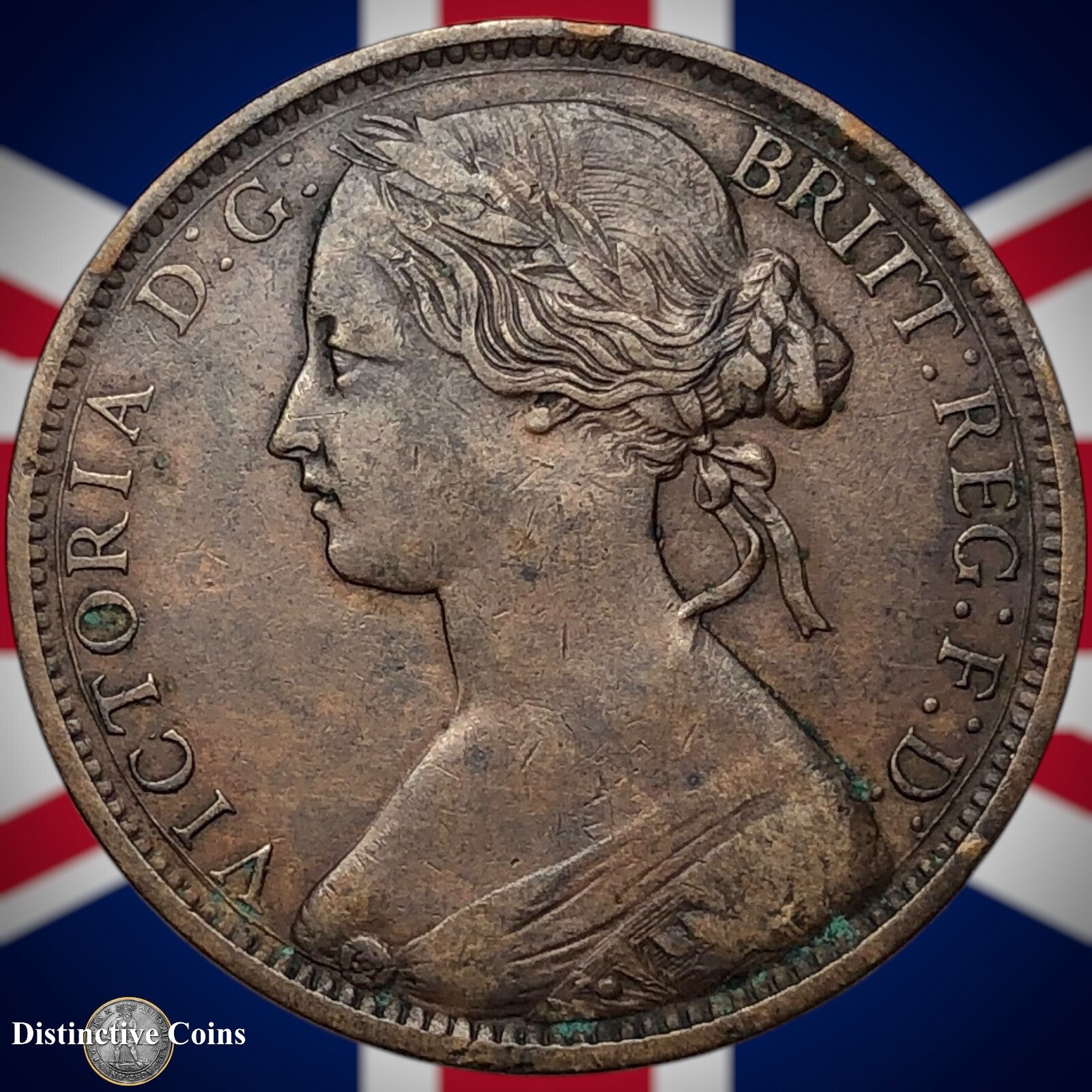 Great Britain 1862 Penny 1d GB6204
