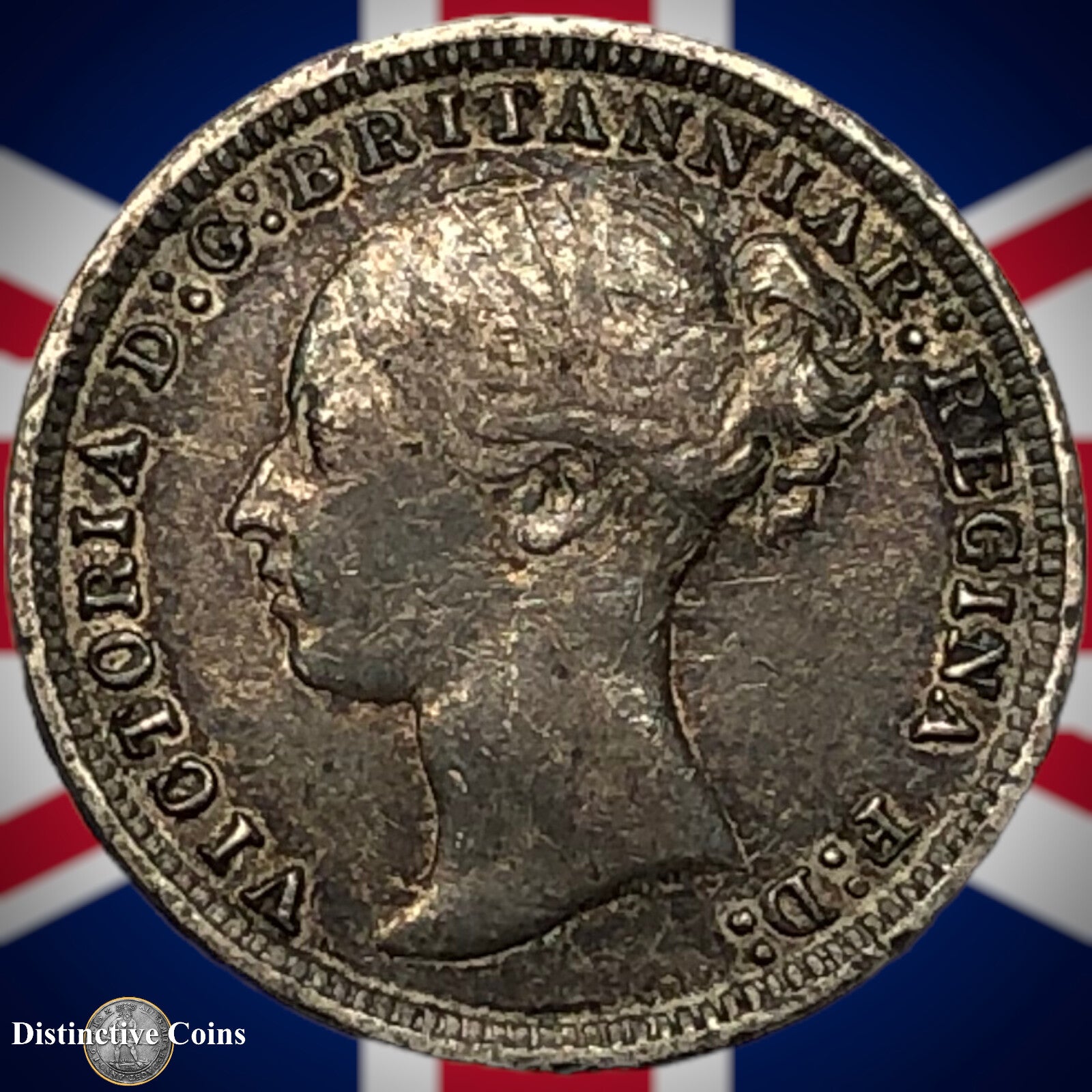 Great Britain 1876 Three Pence GB1882