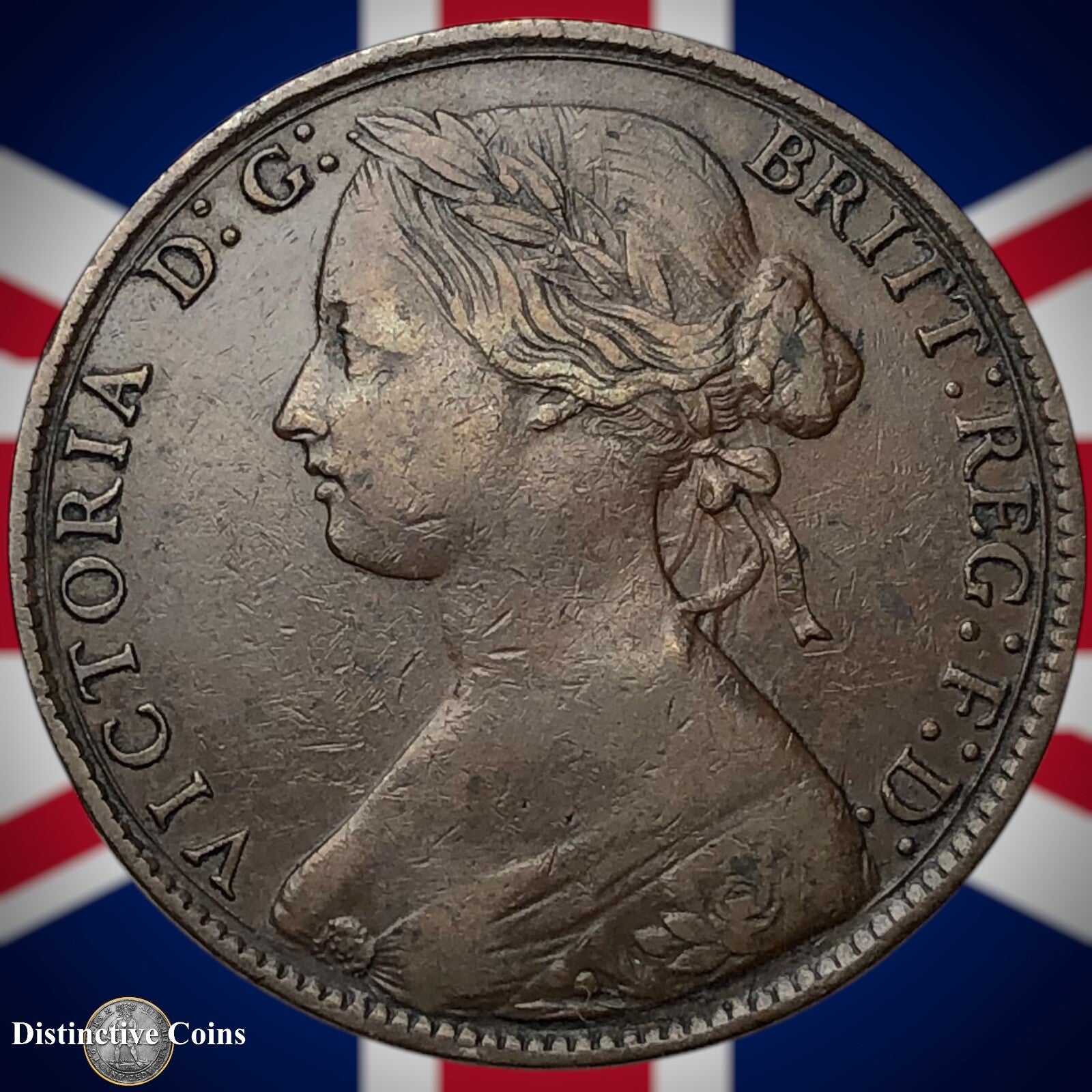 Great Britain 1860 Penny 1d GB6169