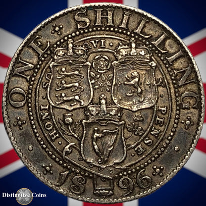 Great Britain 1896 British One Shilling GB0654