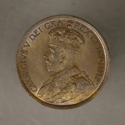 Canada 1916 Cent choice brown unc