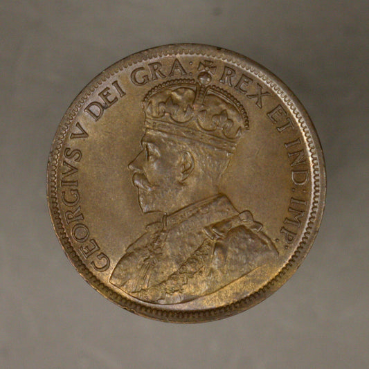 Canada 1916 Cent choice brown unc