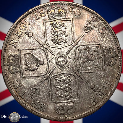 Great Britain 1890 Double Florin GB1396