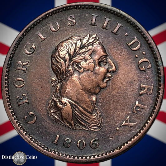 Great Britain 1806 Half Penny 1/2d GB5155