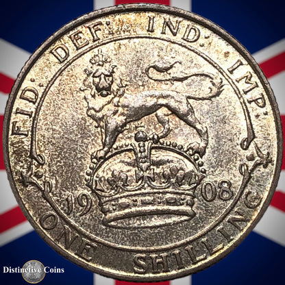 Great Britain 1908 British One Shilling GB0863