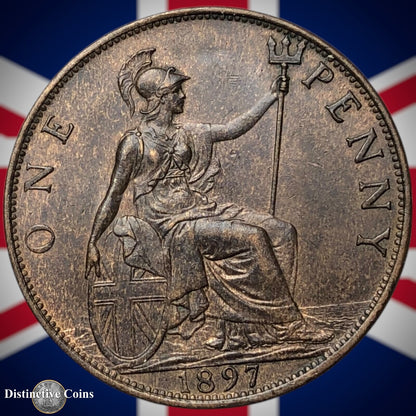 Great Britain 1897 Penny 1d GB6600