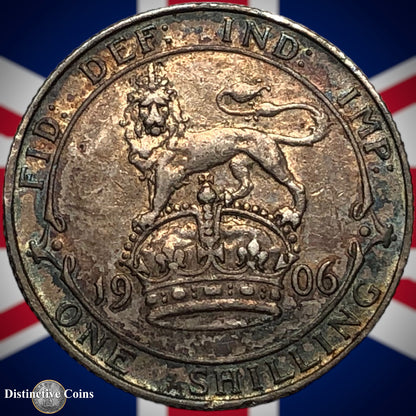 Great Britain 1906 British One Shilling GB0806