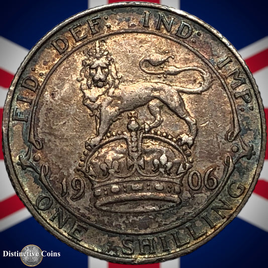 Great Britain 1906 British One Shilling GB0806