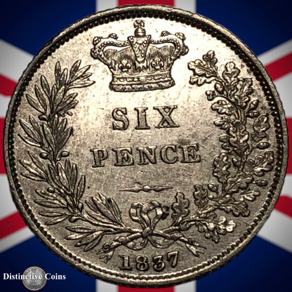 Great Britain 1837 Six Pence GB2579