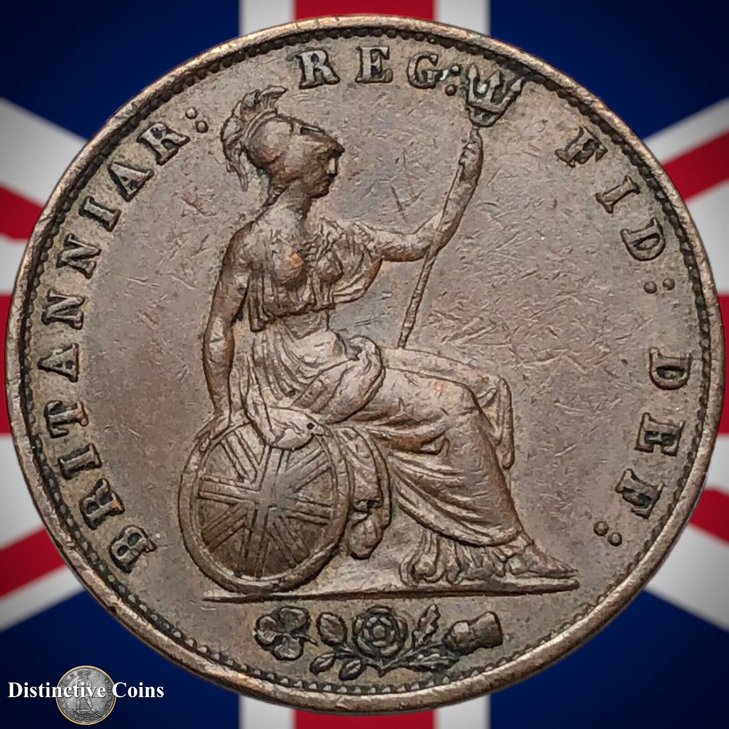 Great Britain 1855 Half Penny 1/2d GB5307