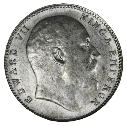 India 1907 B Rupee NNC Slab  S779