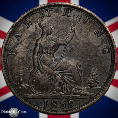 Great Britain 1869 Farthing 1/4d GB3648
