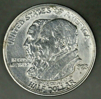 Monroe Doctrine Silver Commemorative 1923 S    A2568