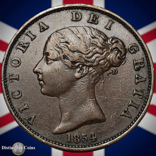 Great Britain 1854 Half Penny 1/2d GB5292