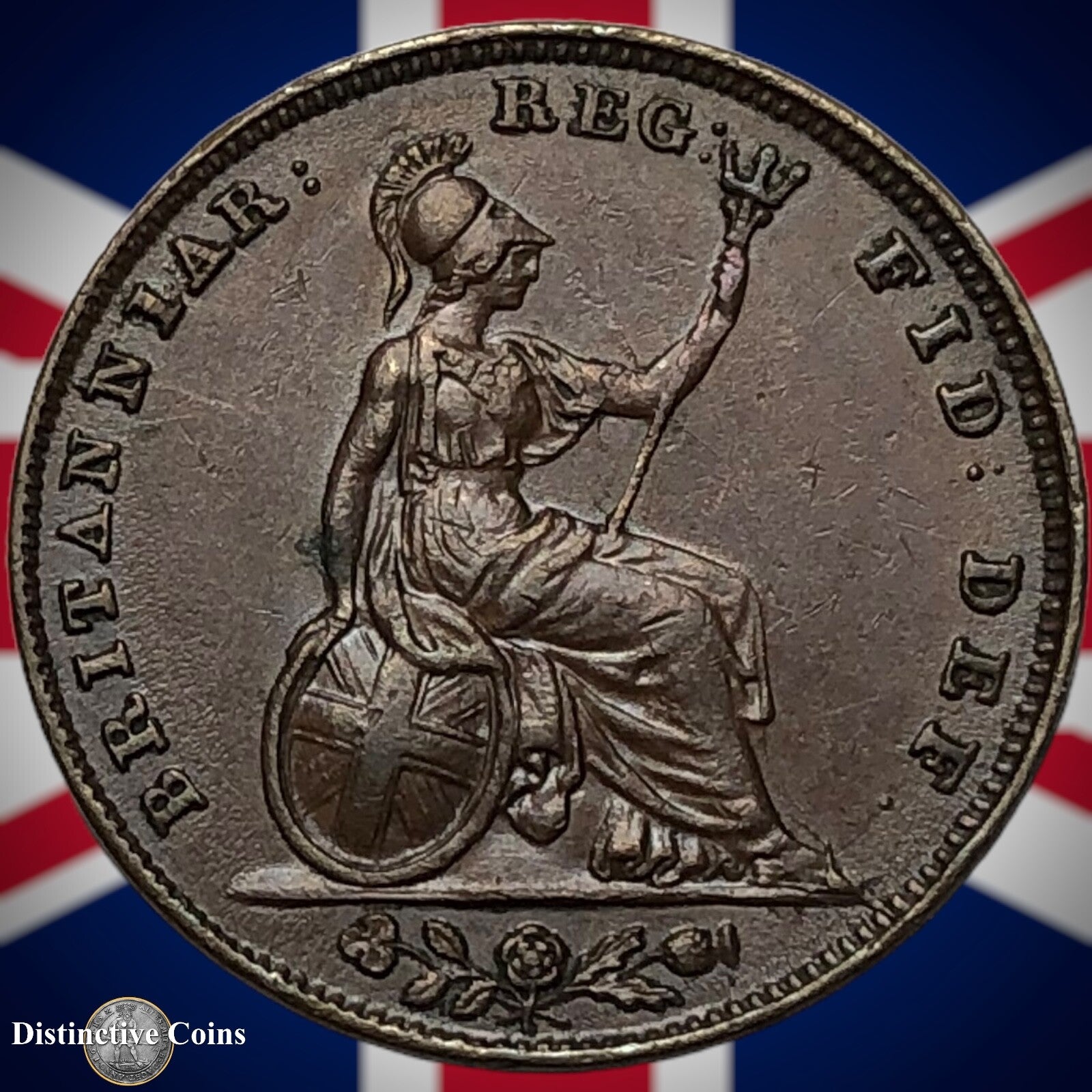 Great Britain 1840 Farthing 1/4d GB3400