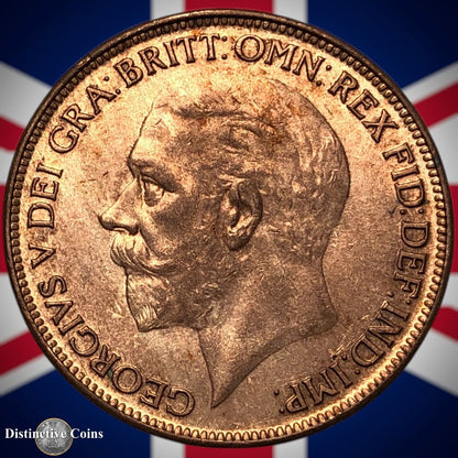 Great Britain 1927 Penny 1d GB7045