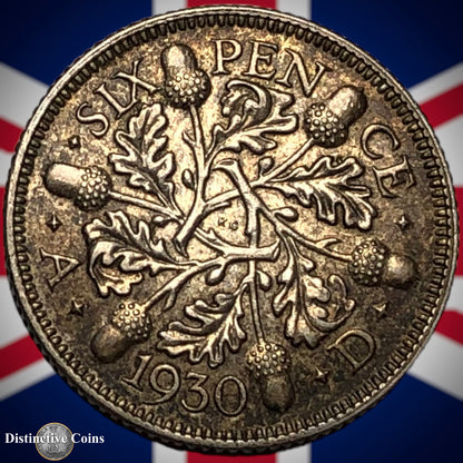 Great Britain 1930 Six Pence GB1695