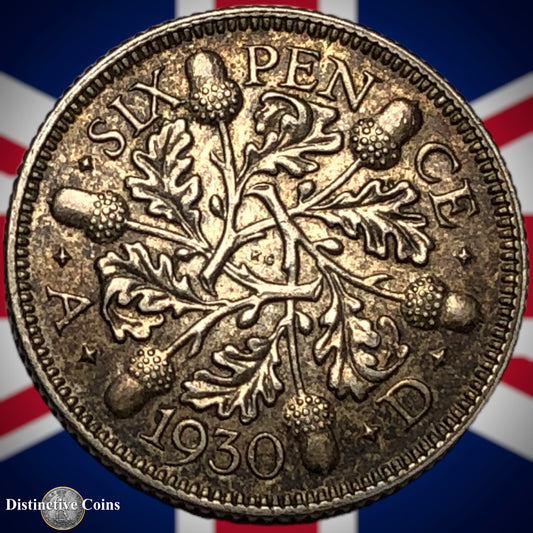 Great Britain 1930 Six Pence GB1695