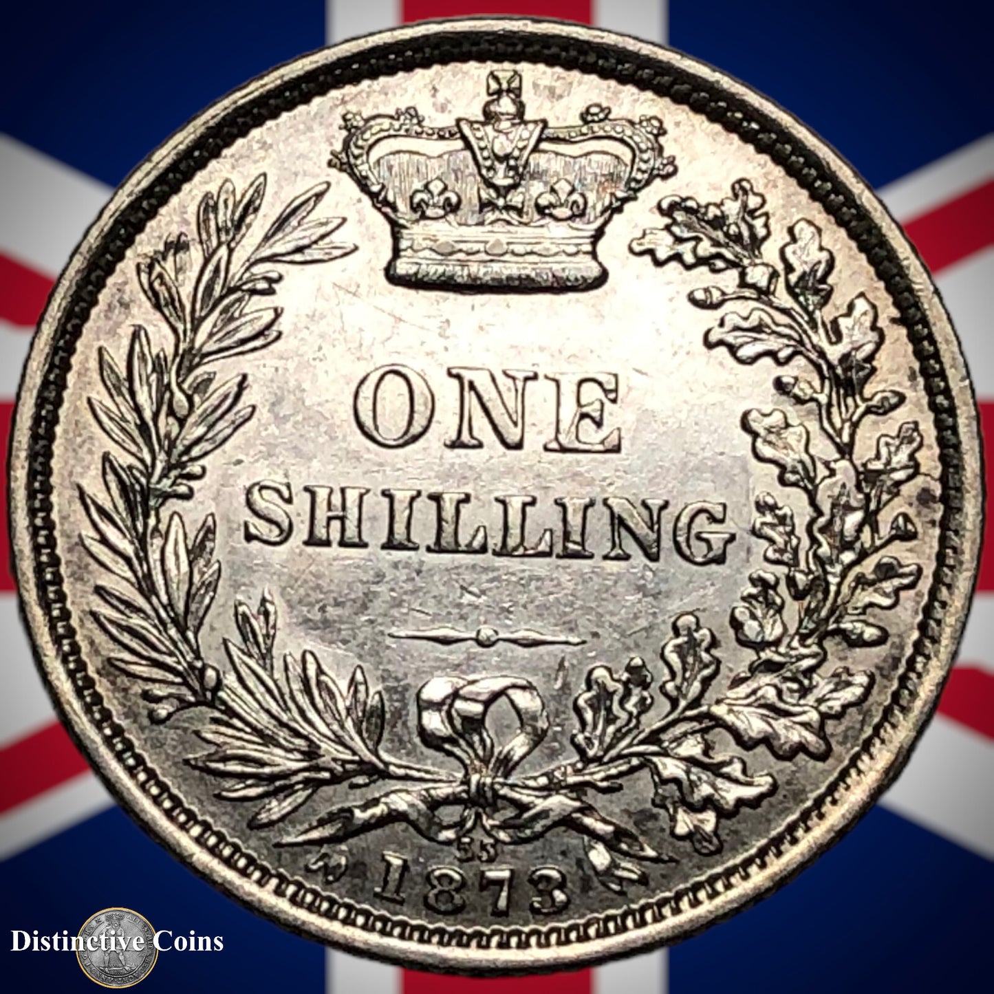 Great Britain 1873 British One Shilling GB0339