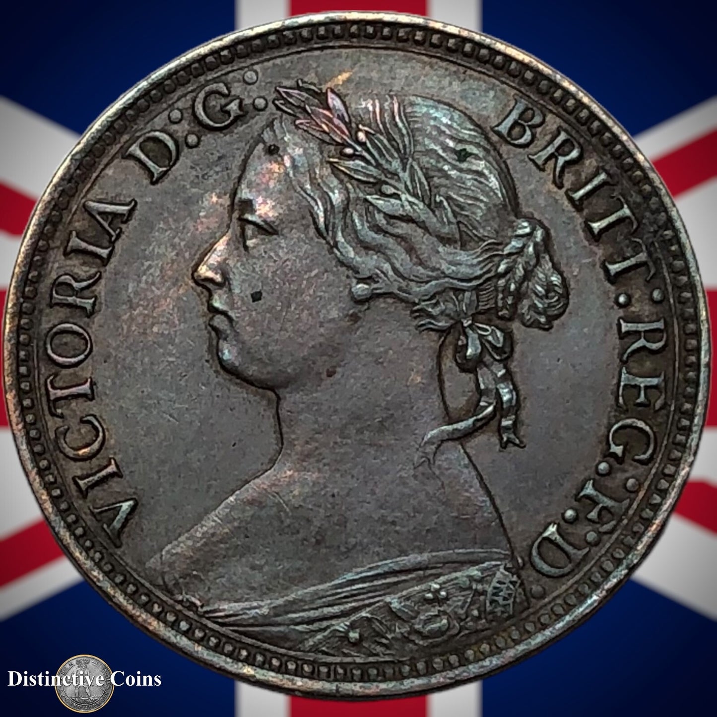 Great Britain 1879 Farthing 1/4d GB3818