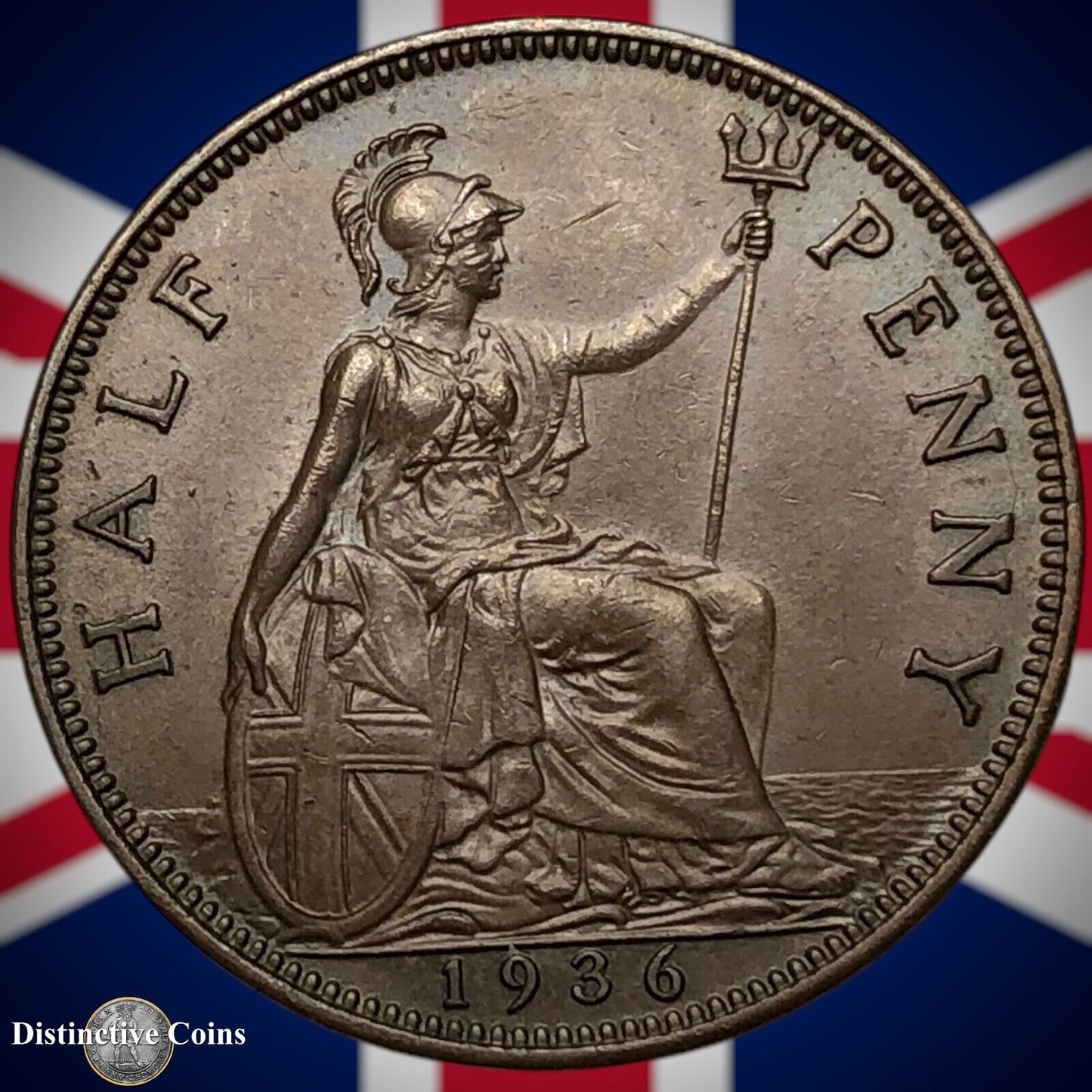 Great Britain 1936 Half Penny 1/2d GB5990