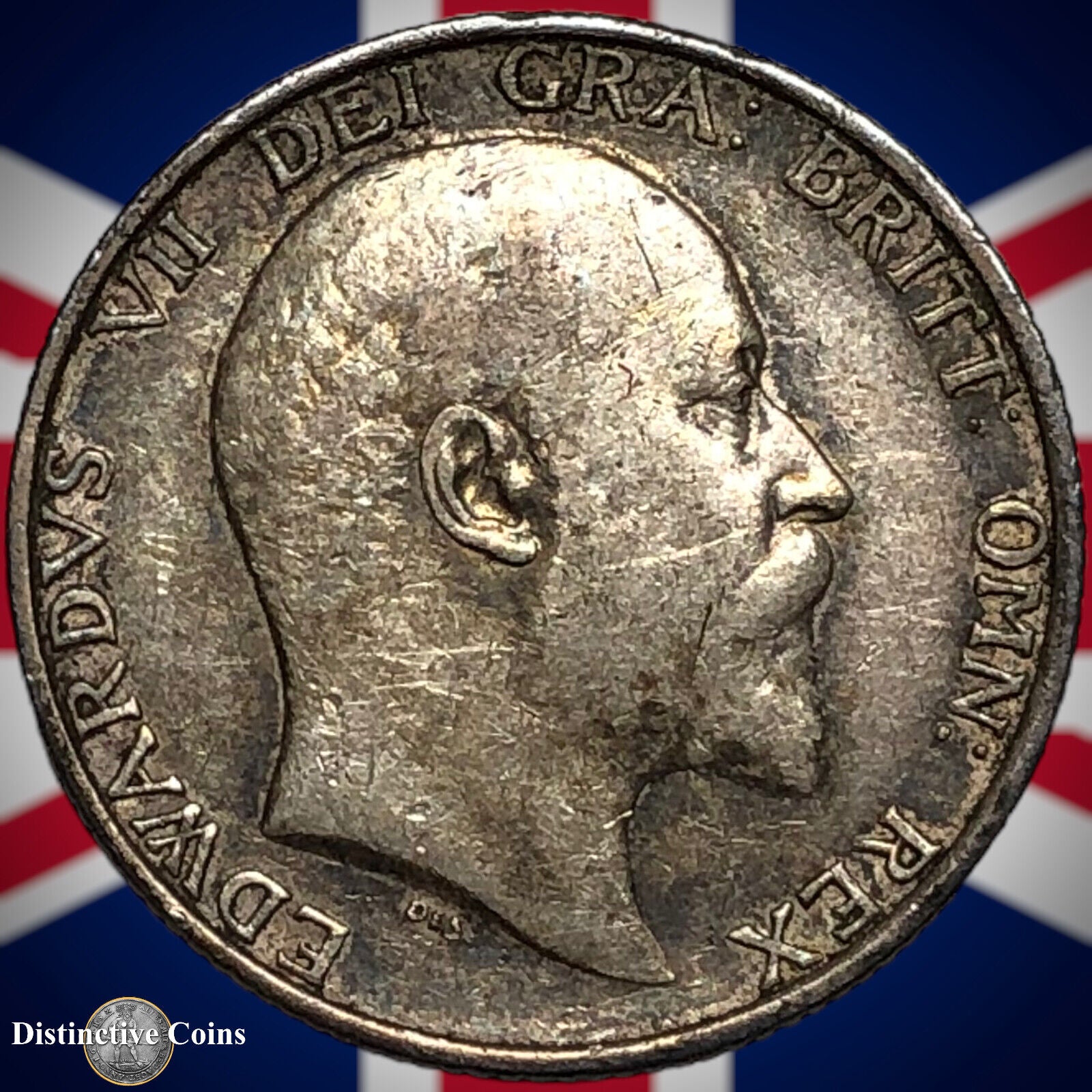 Great Britain 1907 British One Shilling GB0839