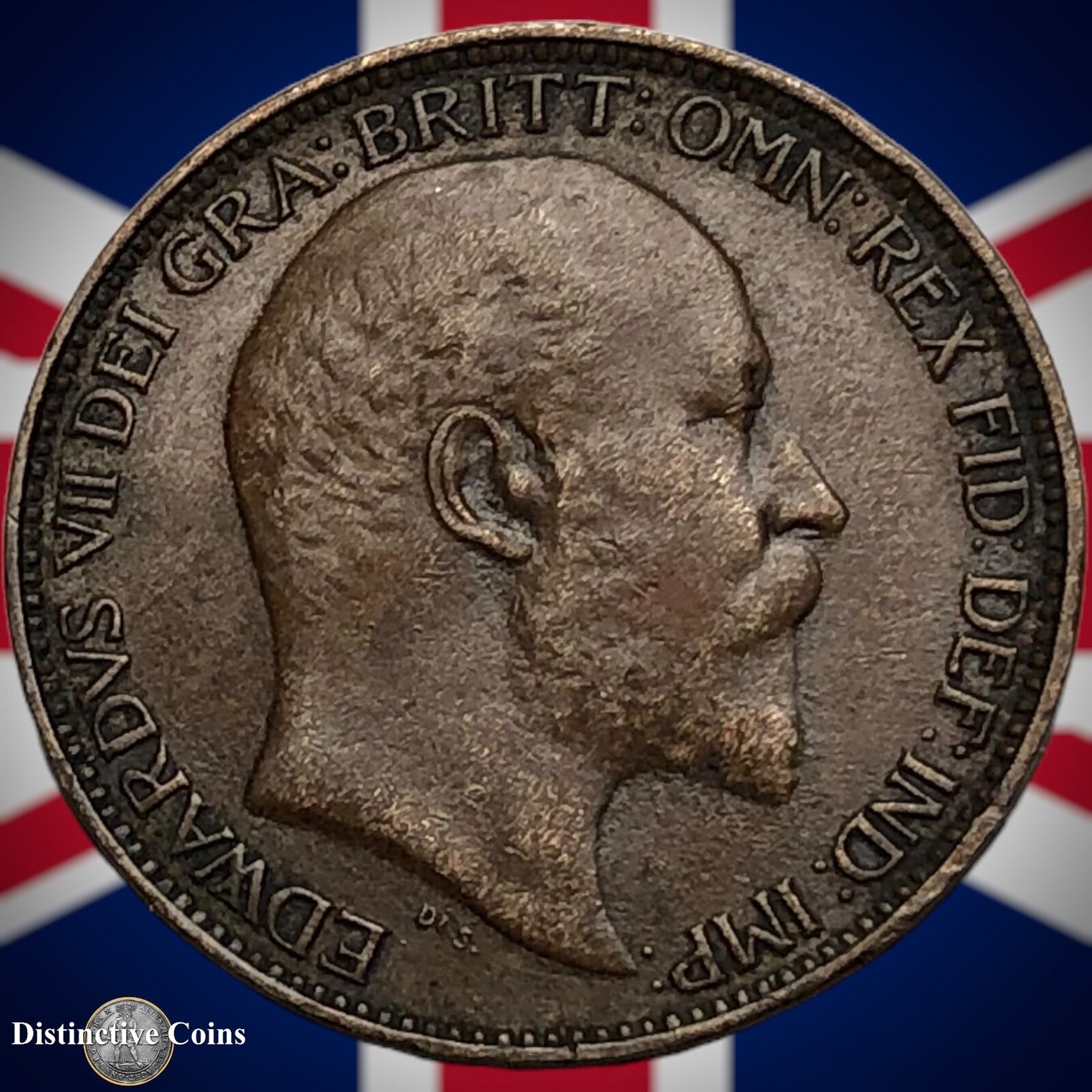 Great Britain 1907 Farthing 1/4d GB4599