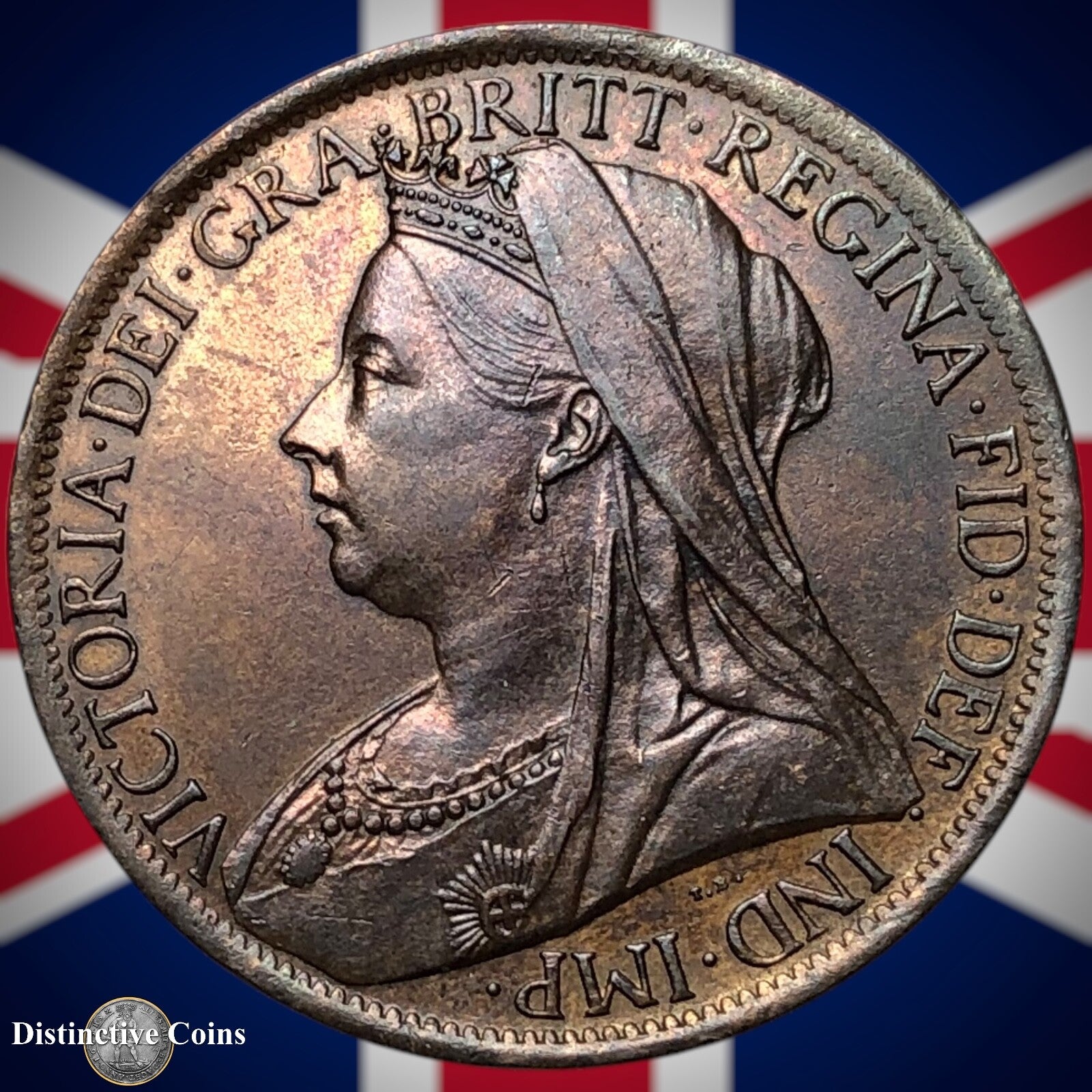 Great Britain 1899 Penny 1d GB6612