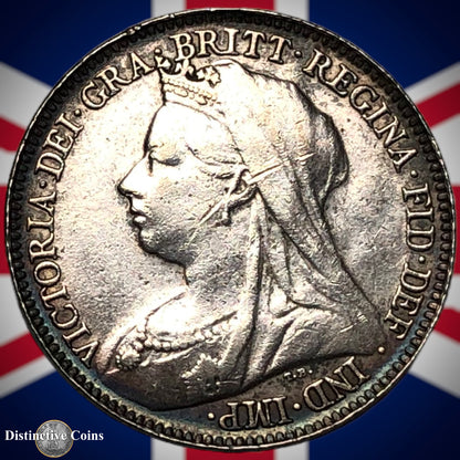 Great Britain 1897 Six Pence GB2789