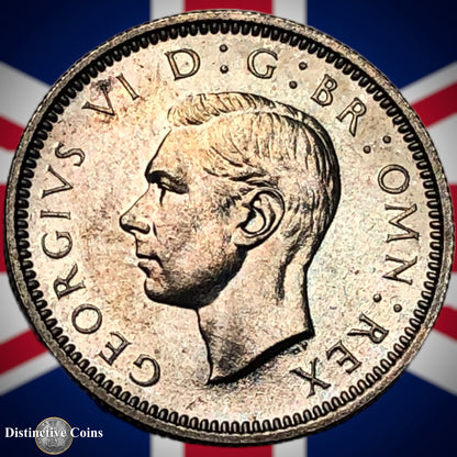 Great Britain 1937 Proof Six Pence GB1719