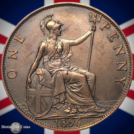 Great Britain 1896 Penny 1d GB6580