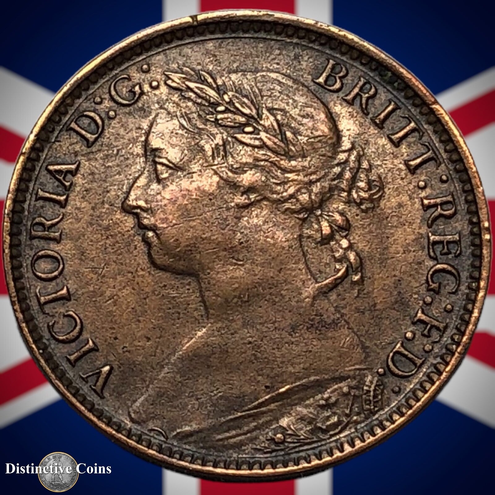 Great Britain 1881 H Farthing 1/4d GB3975