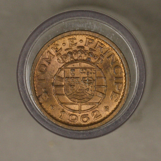 St. Thomas and Prince 1962 10 centavos bu