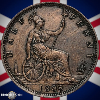 Great Britain 1888 Half Penny 1/2d GB5638