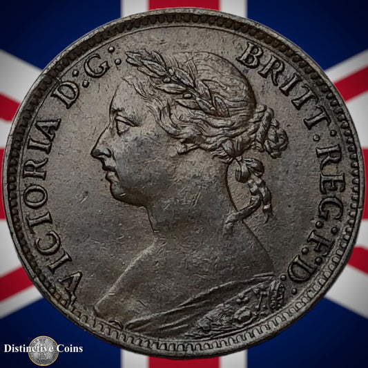 Great Britain 1886 Farthing 1/4d GB4208