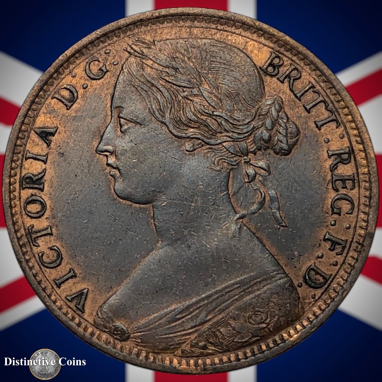 Great Britain 1861 Penny 1d GB6191