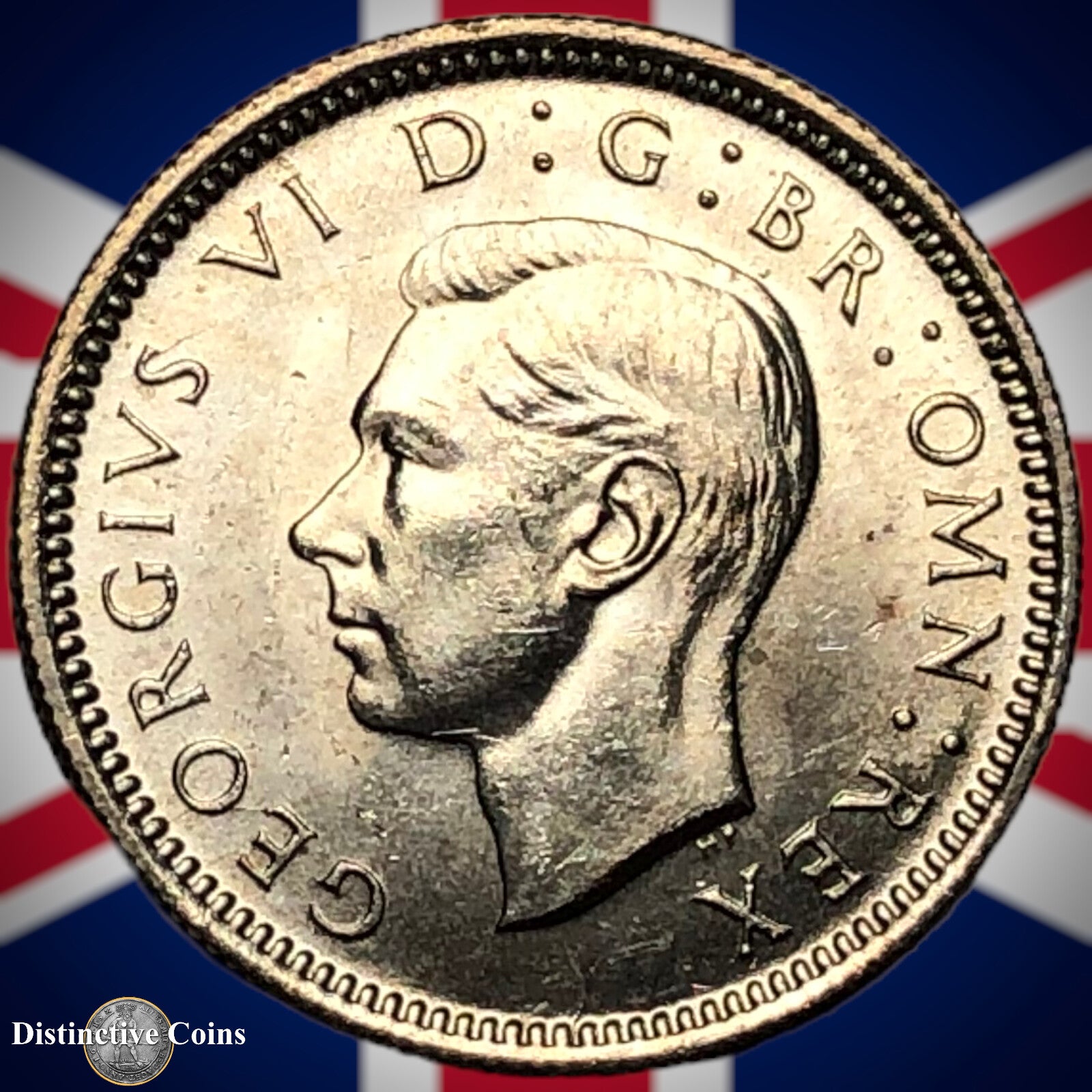 Great Britain 1945 Six Pence GB1769