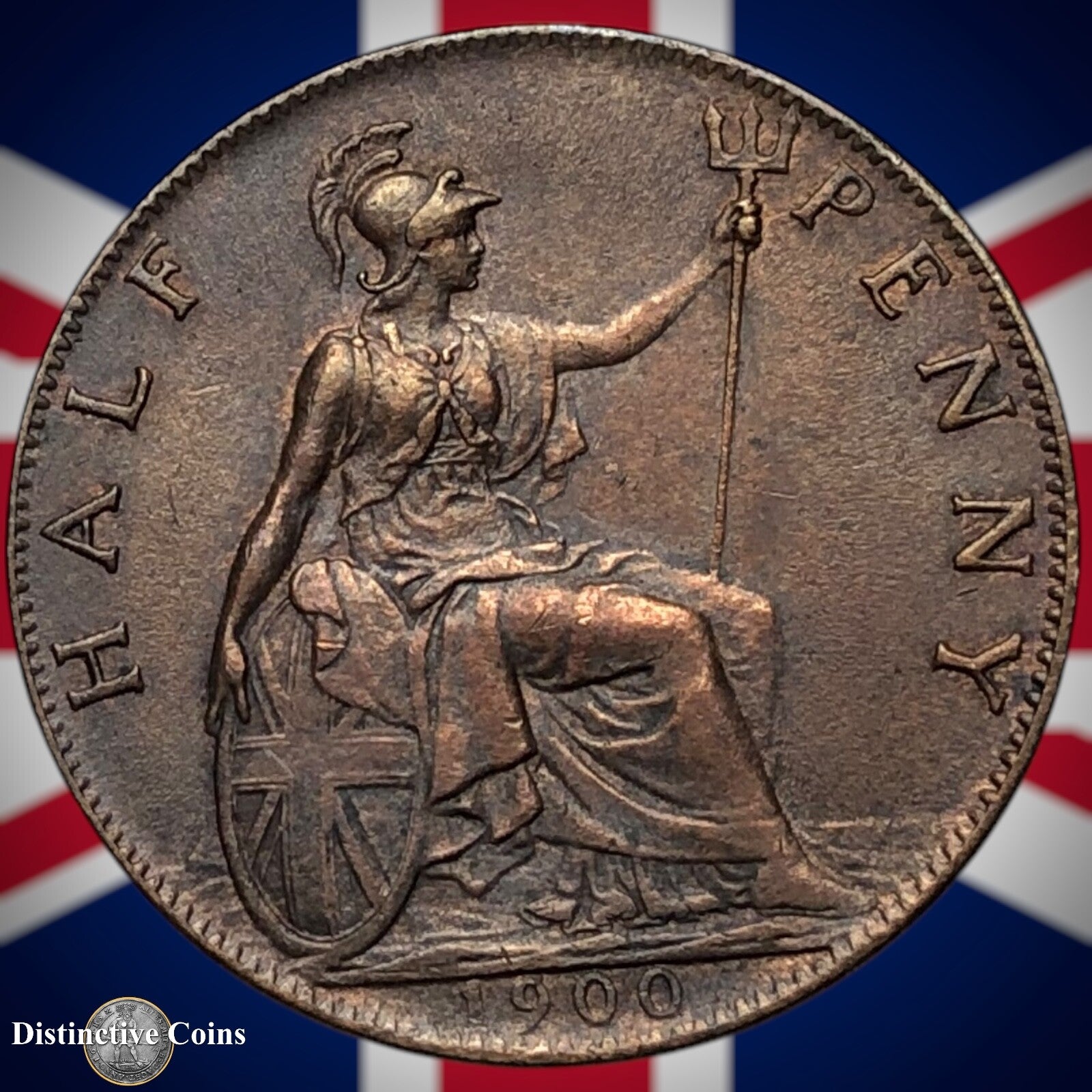 Great Britain 1900 Half Penny 1/2d GB5749