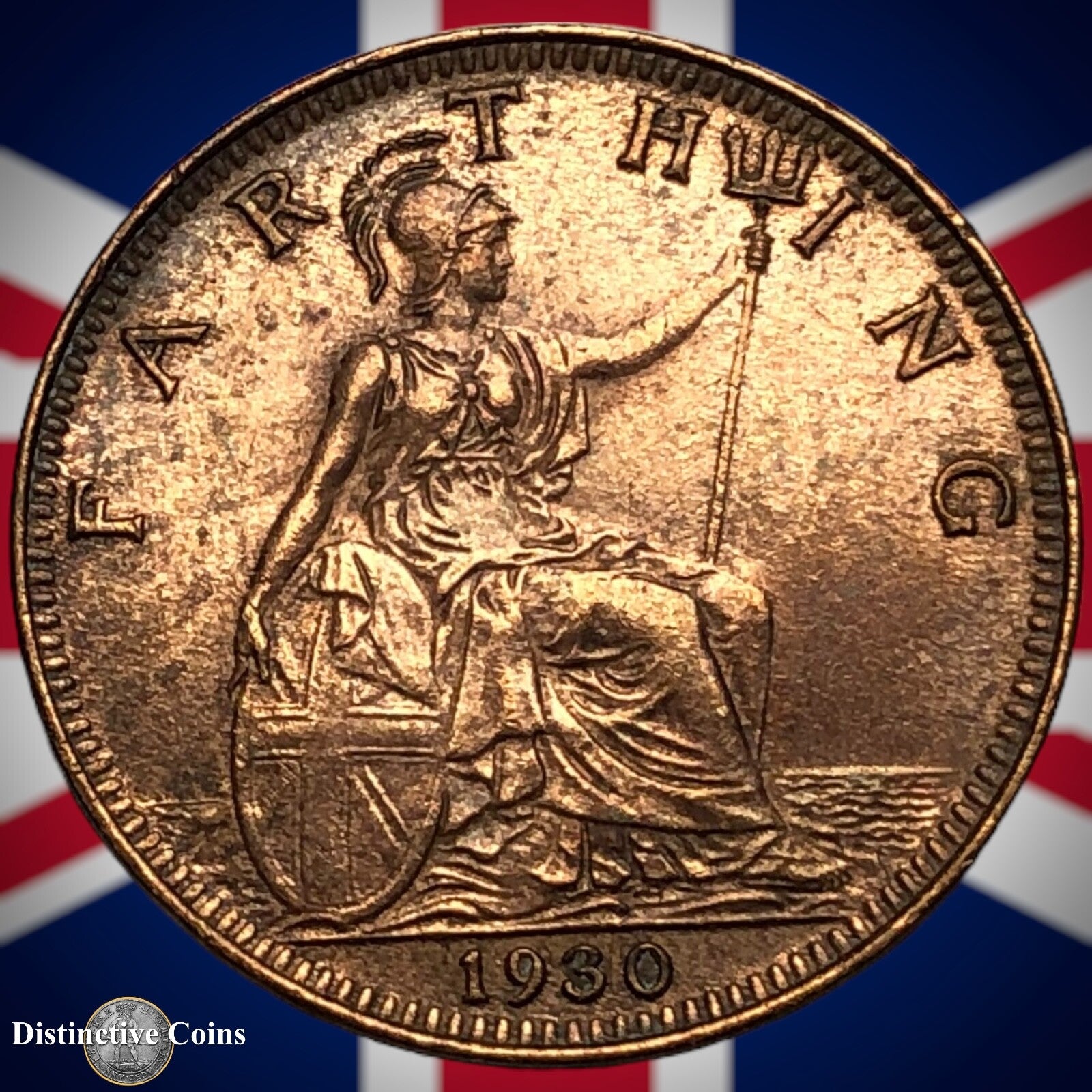 Great Britain 1930 Farthing 1/4d GB4891