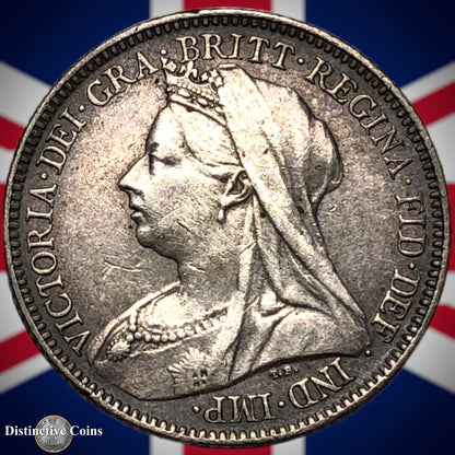 Great Britain 1899 Six Pence GB2806