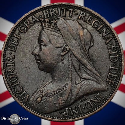 Great Britain 1899 Farthing 1/4d GB4460