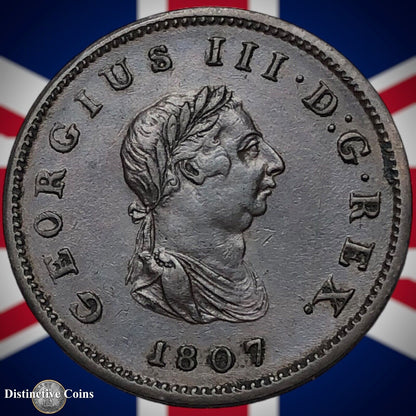 Great Britain 1807 Half Penny 1/2d GB5184