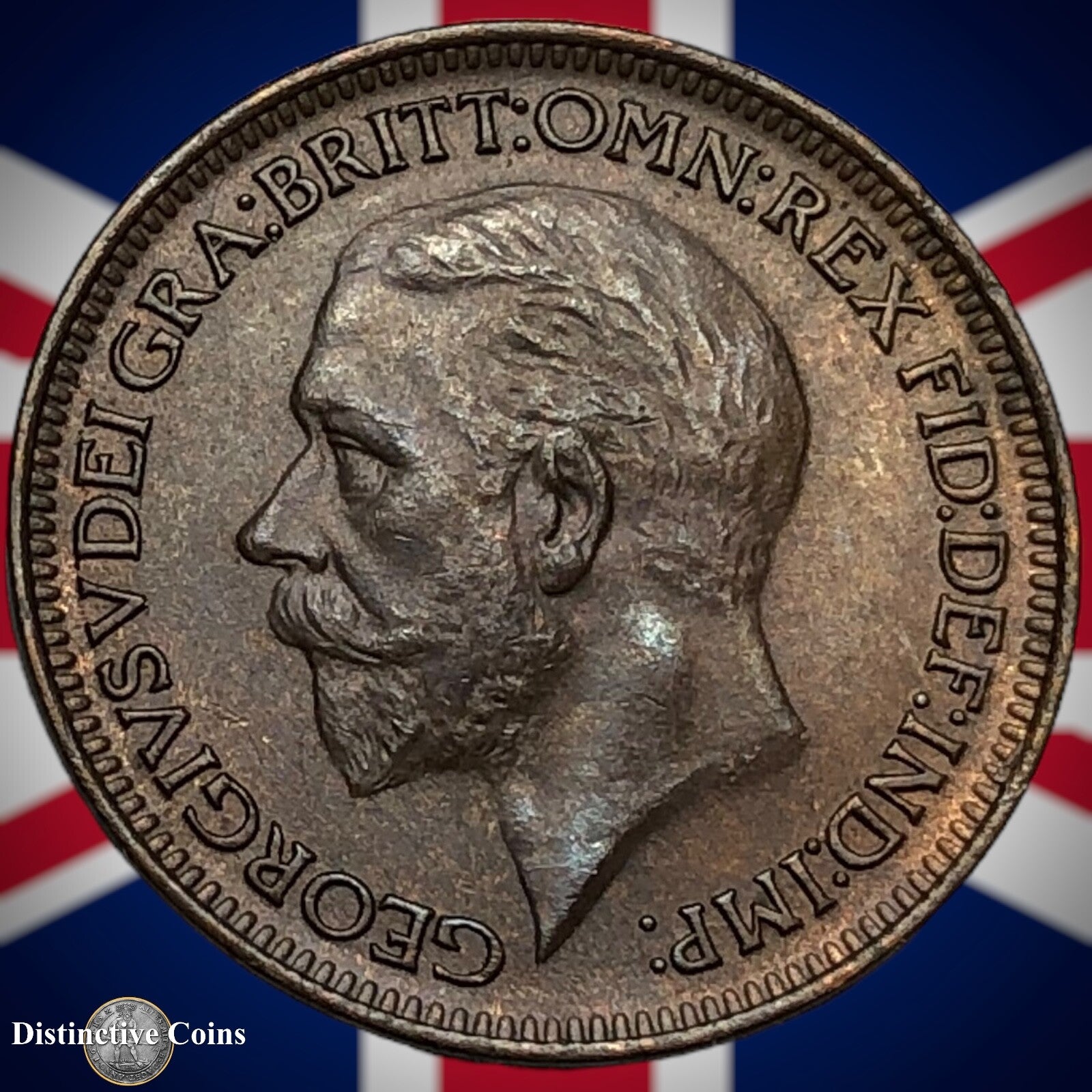 Great Britain 1929 Farthing 1/4d GB4883