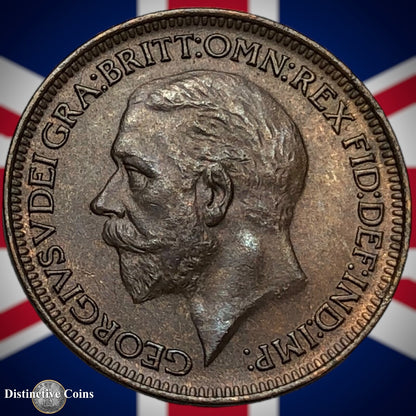 Great Britain 1929 Farthing 1/4d GB4883